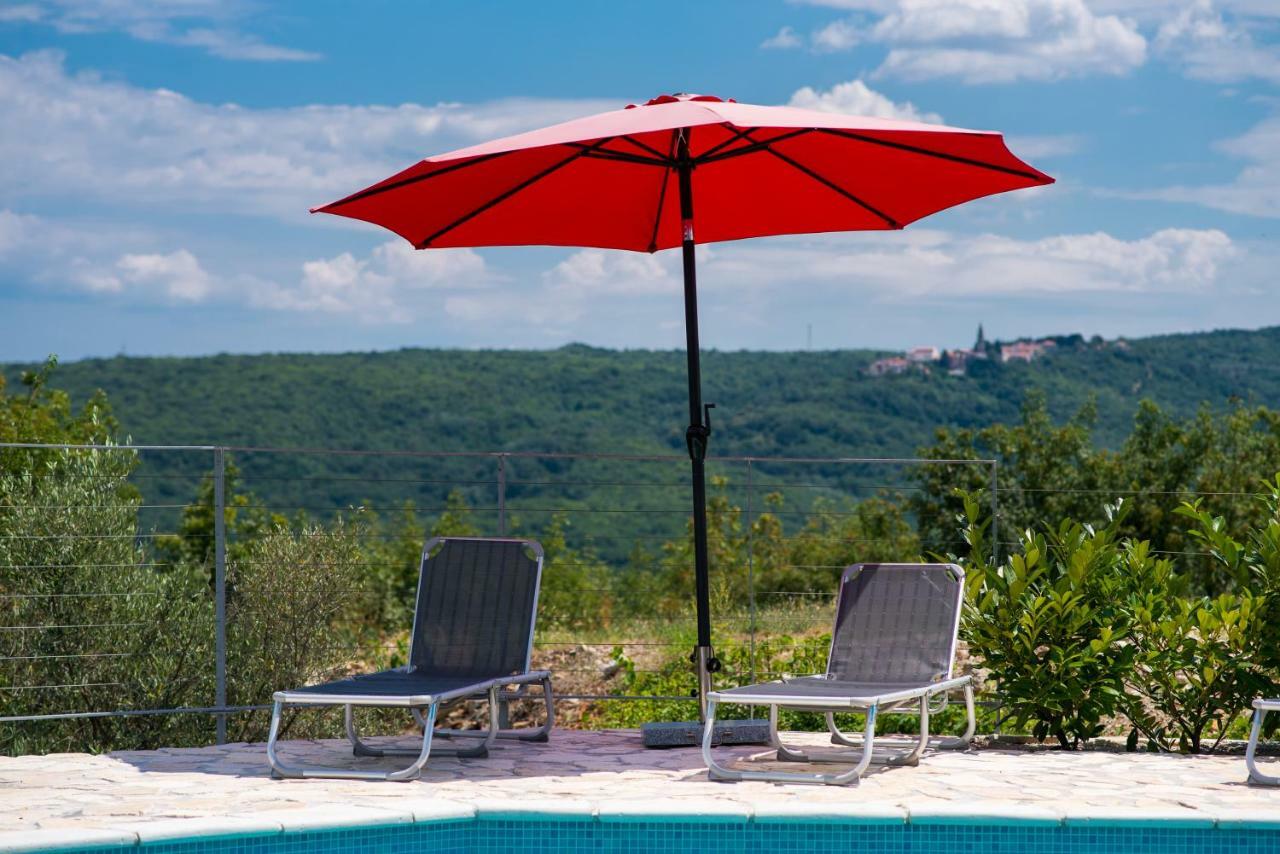 Holiday House Rosalia With Seaview And Swimming Pool Suzan エクステリア 写真